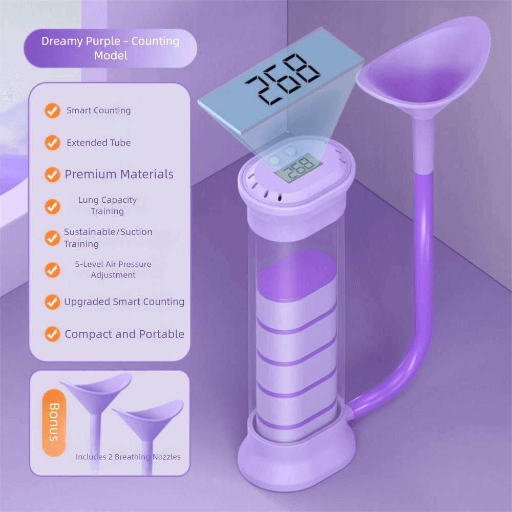 Ergonomic Design Breathing Dumbbell Trainer Abdominal Muscle Trainer  Fitness Equipment