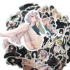Nálepka 100ks Anime Sexy Girls Krásné Skateboard Laptop Kytara Kufr na kolo