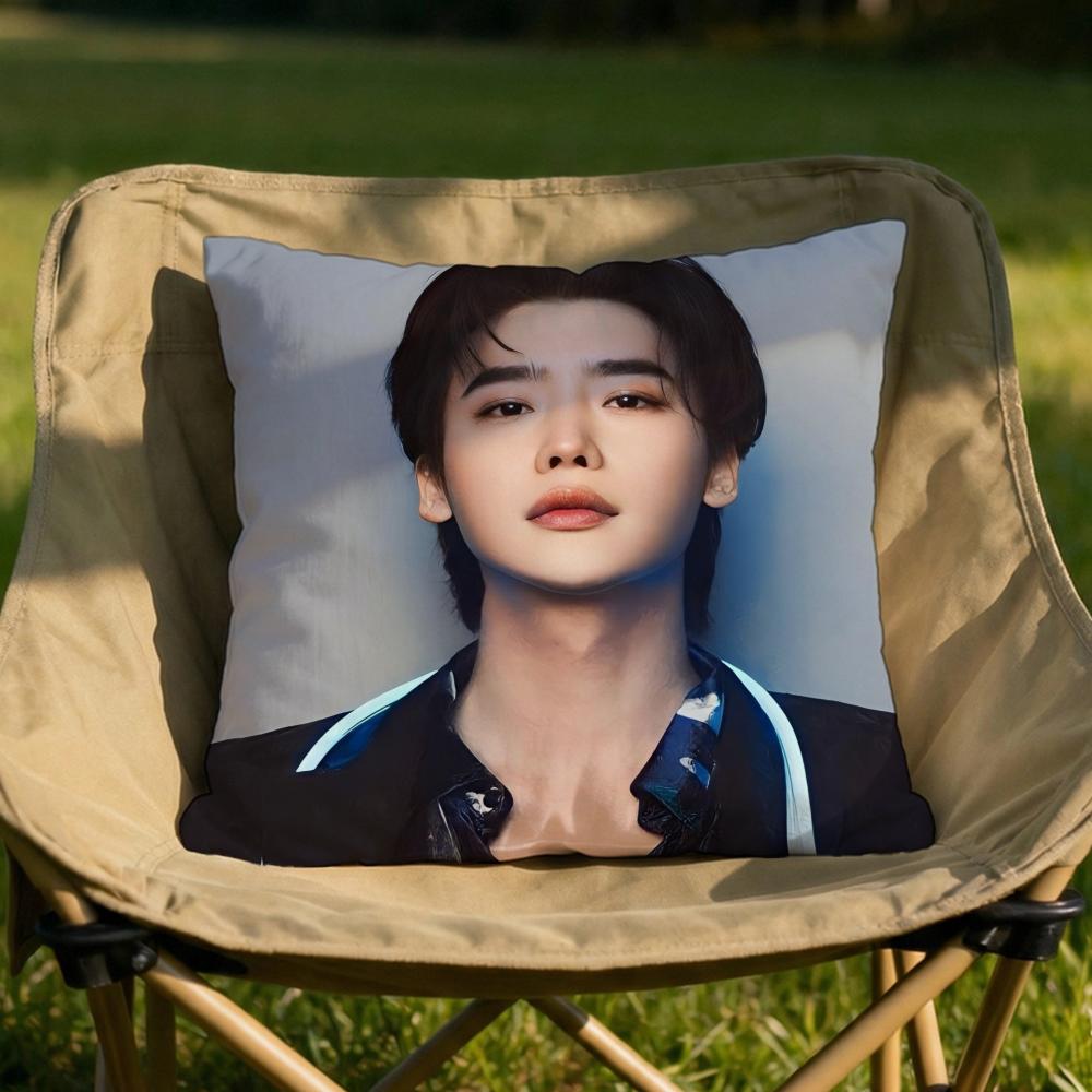 Lee Jong Suk Cushion Cover Soft Reversible Durable Pillow Cover MultiScene Use for Home Car Daily Comfort 30X30cm