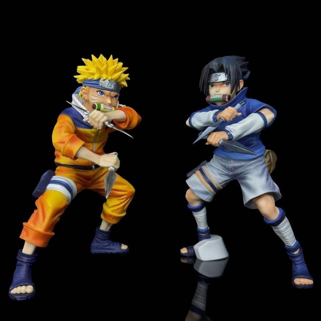 In Stock Anime Naruto Figures Sasuke Uzumaki Naruto Figure PVC PVC Action Figures Doll Collection Decoration Model Toys Gift