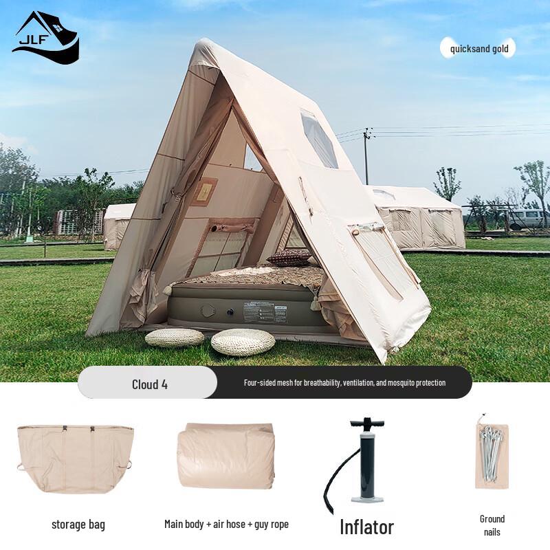 Jinglufa Automatic Inflatable Outdoor Camping Tent Cloud 4