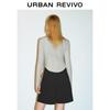UR Women's 2025 Autumn Zip-Front Slim Fit Shirt