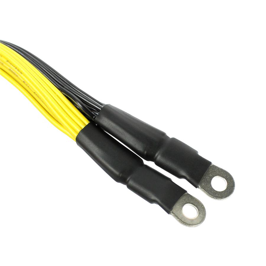 2Pcs S7 S9 to 5X PCI-E PCIe 6Pin GPU Graphics Card Splitter Power Cable Adapter