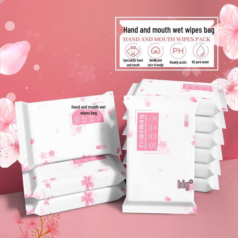 

Мини детские салфетки дорожного размера: Мягкое, не раздражающее для рук и рта, идеально для учеников начальной школы