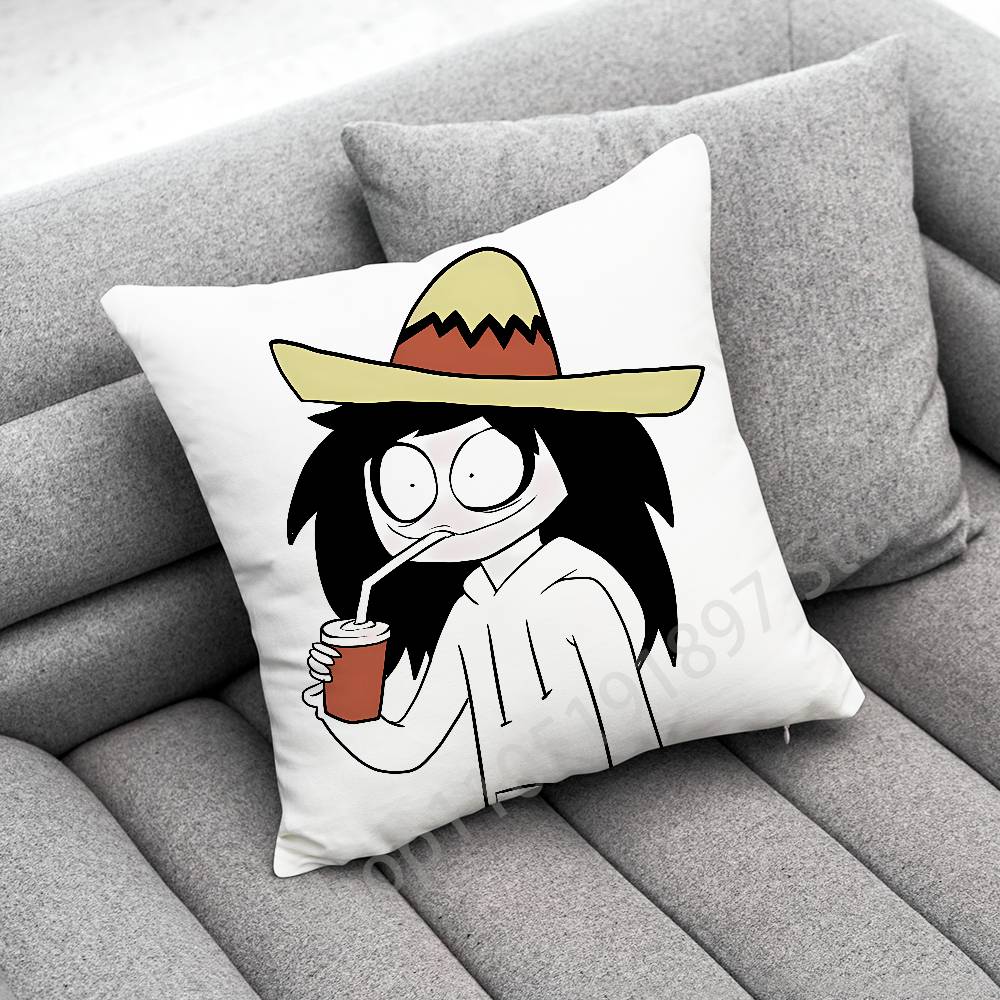 America Leggende Urbane J-Jeff The Killer Federa Cuscino Per 45*45cm 40cm 55cm 50cm 30cm Quadrato Federa Cuscino Auto