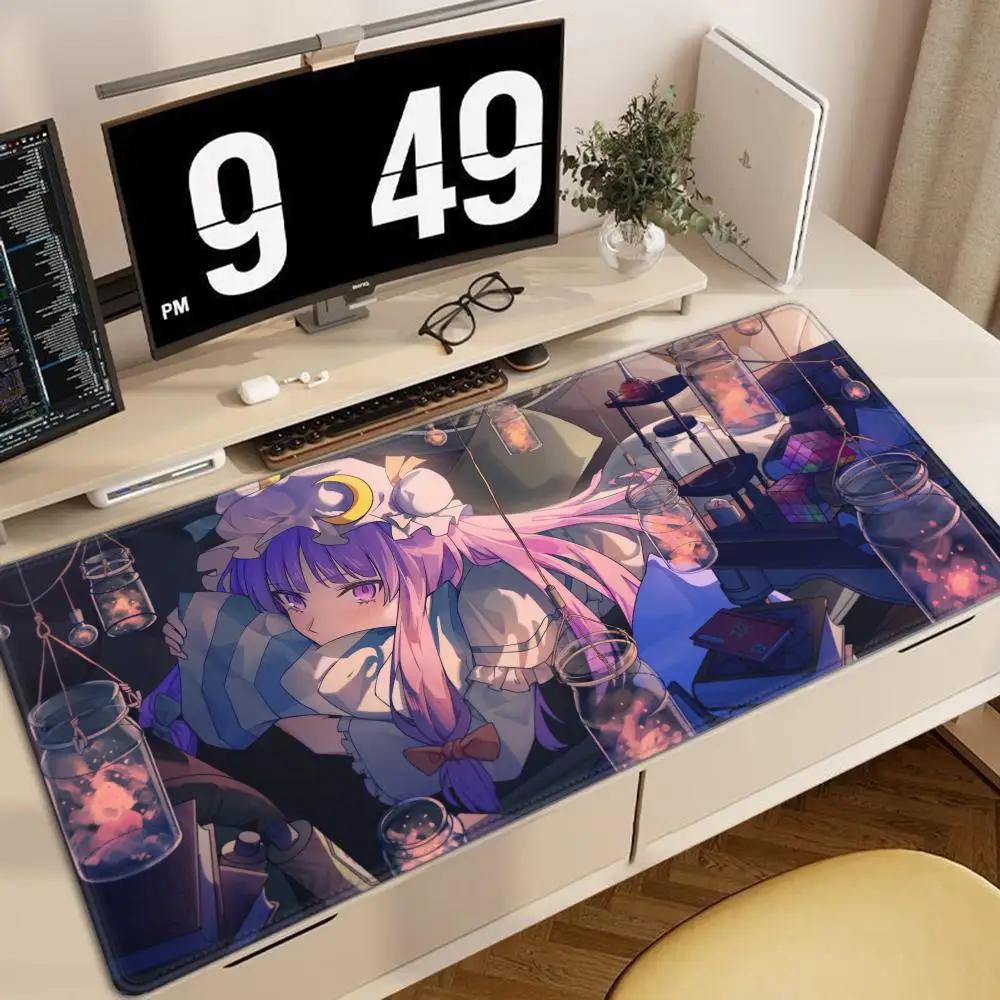 Anime Game Touhou Project Th Purojekuto Patchouli Knowledge Mousepad Mouse Mat Desk Mat With Pad Gaming Accessories Prime Gami