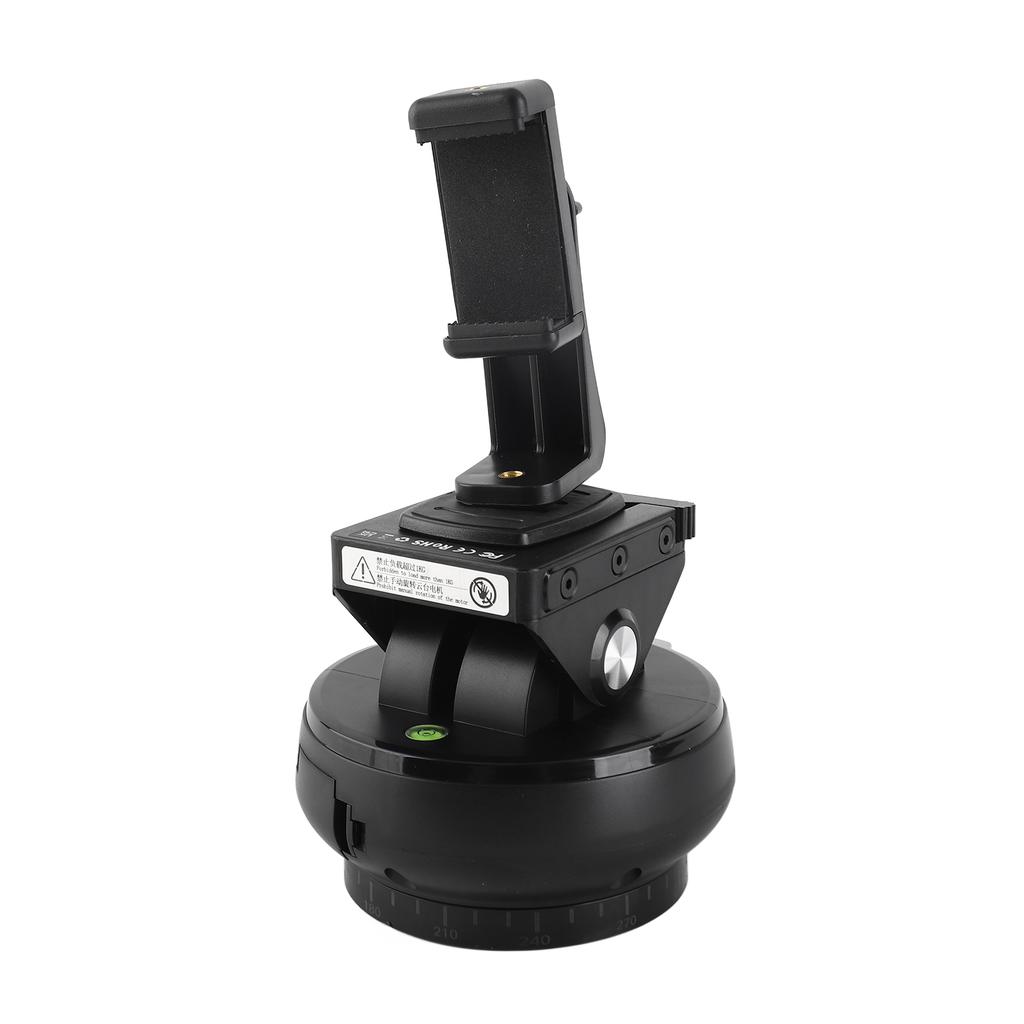 Motorized Pan Tilt Head Panoramic Head 360 Degrees  Rotation Panoramic Tripod Head 100M Wireless Remote Control 9