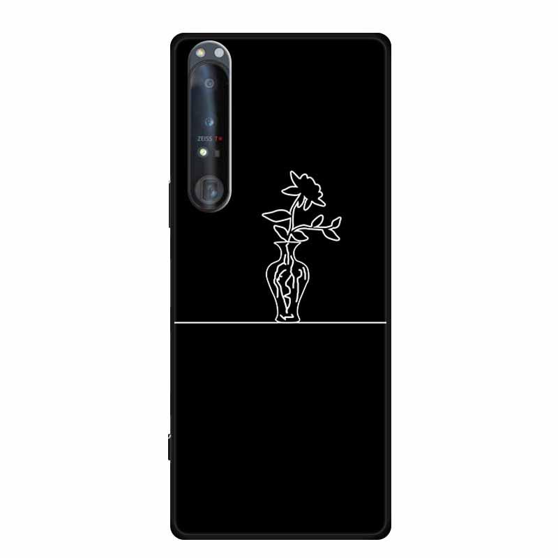 

Чорний м який TPU чохол для Sony 1 IV - Стильний та креативний дизайн для чоловіків та жінок Sony 1 IV