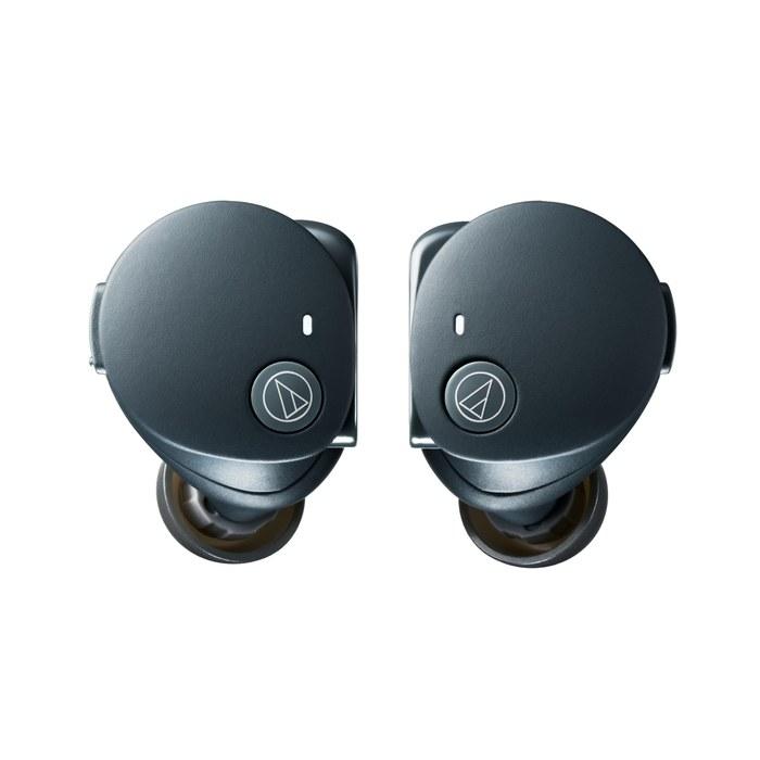 Audio-Technica ATH-CKS50TW2 BK Wireless EarbudsBluetooth, Magnetic Switch, 65H Playtime, IP55 Waterproof, Multipoint, Find My, HearThrough,