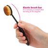 2pcs Foundation Brush Soft Hair Flexible Liquid Foundation BB Cream Makeup Brush Cosmetic Tool
