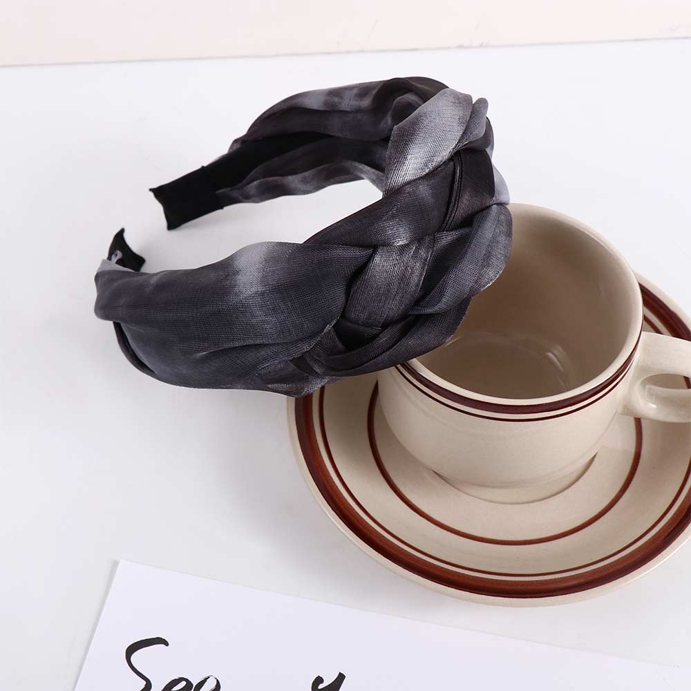 Headdress Mesh Korean Style Headband Twisted Braid Hair Hoop Women Headband Hair Accessories