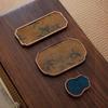 Chinese Style Walnut Tea Tray Set