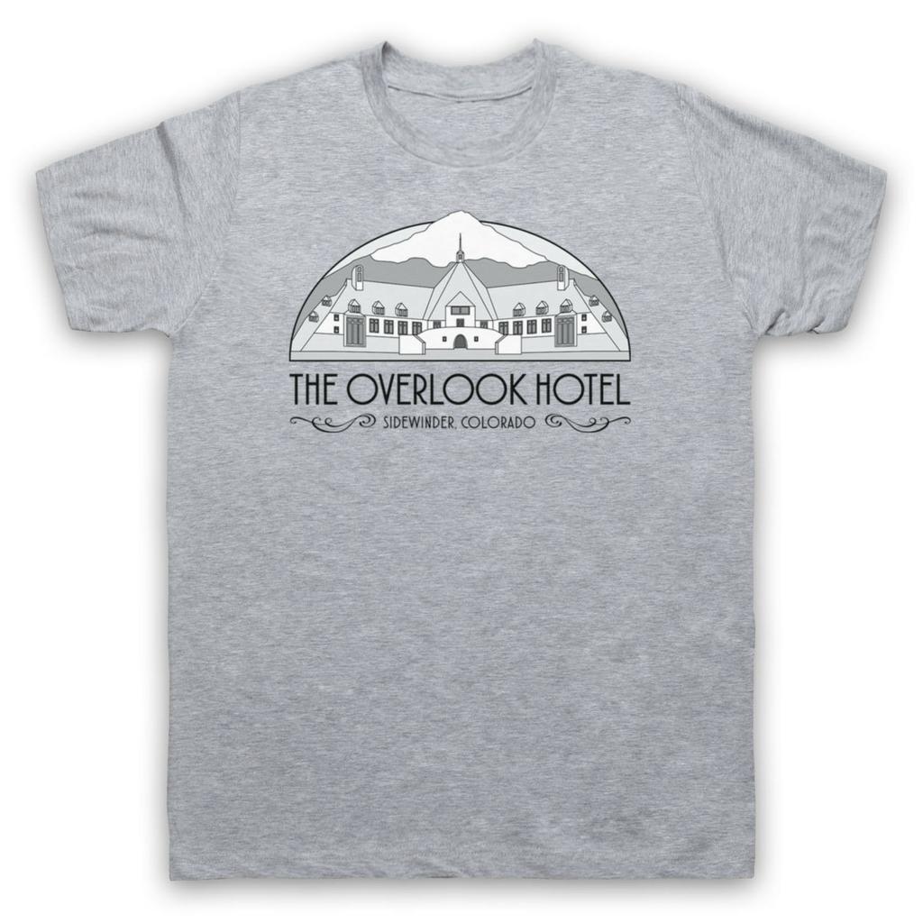 Les T-shirts 2025 se vendent bien en été THE SHINING THE OVERLOOK HOTEL KING KUBRICK T-shirt en coton créatif de film