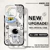 For Vivo Y15S Y17S Y36 Y20 Y22S Y28 Y75 Y33S Y18 V27 V29e V30e V20 V21 Tecno Pova 5 Cartoon Astronaut Crystal Full Lens Protect Soft Phone Case