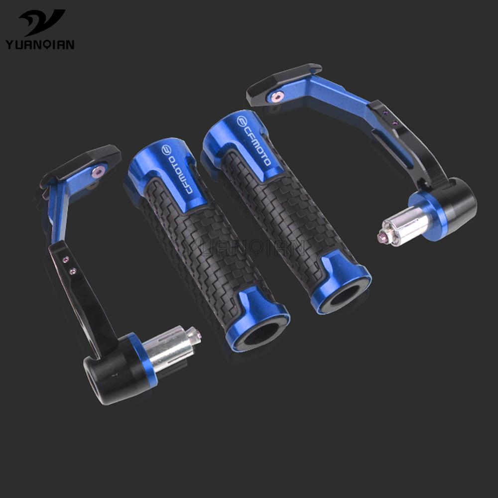 

Ручки руля, рычаги тормозной муфты, комплекты защиты рук для CFMOTO 650NK 650 NK 150NK 150 NK 250SR/400/250/MT/TR NK250SR NK400 синий