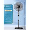 Meiling Electric Fan Light Tone Remote Control Floor Fan For Home Desktop Powerful Industrial Fan Vertical Shaking Head Dormitory 168