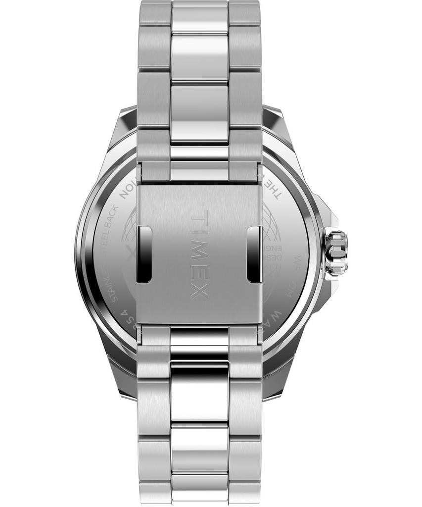 TIMEX TW2W79500 Men's Quartz Watch, Blue, Mineral Crystal, 5 ATM Water Resistance