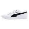 Puma  Smash v2 Leather White Black Women Sneakers 365208-01