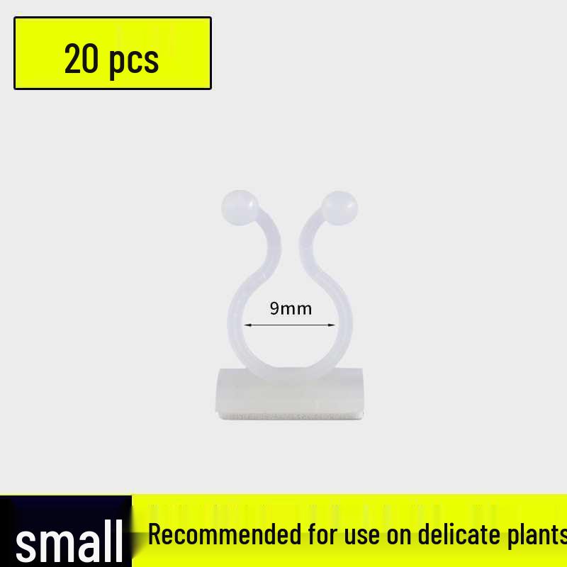 Pothos Climbing Clips: Rose Green Plant Wall Hooks for Vines