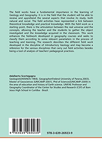 Fieldwork In the Discipline of Introductory Geology: Courses of Geography
