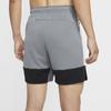 Nike Dri-Fit Contrasting Sports Shorts Men Bottoms Grey CU3468-084