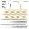 50/100/400pcs DIY Earring Findings Earrings Clasps Hooks Stainless Steel Hypoallergenic Earring Making Accessories Hook Earwire