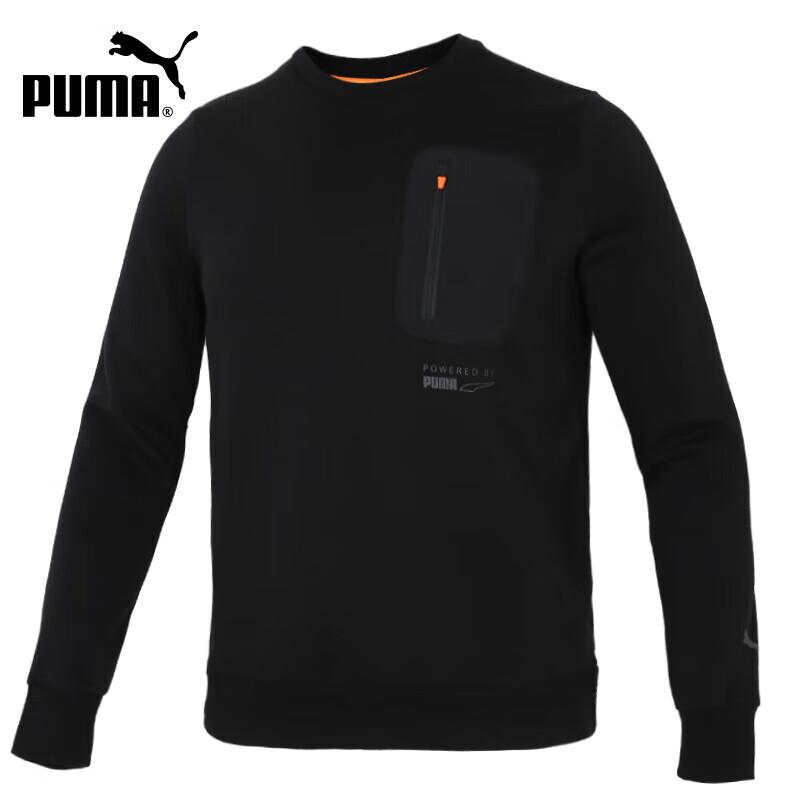 PUMA PROTEC.T Men s Fleece Crewneck Sweatshirt L