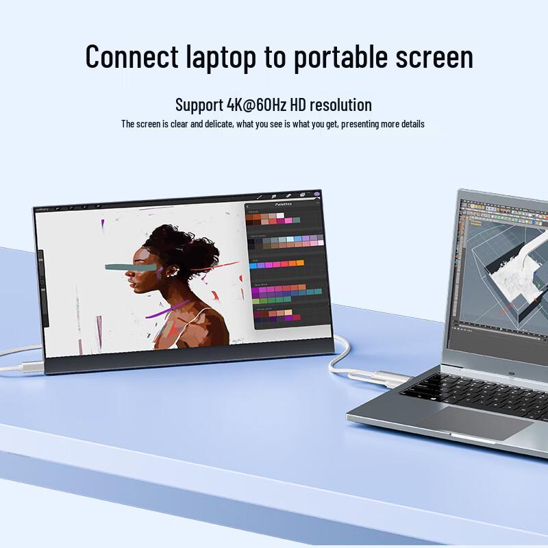 Unite HDMI To Type-C 4K Video Converter Cable