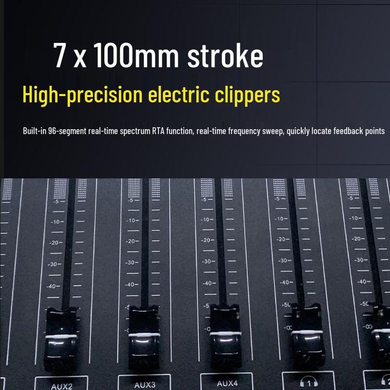 Runpu Professional 12-Channel Portable Digital Mixer (CN Version)