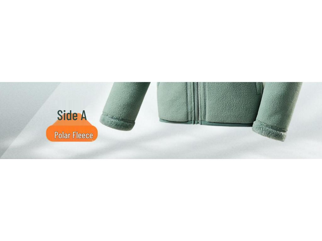 Dámská oboustranná bunda z velbloudí vlny Huagang - Podzimní/zimní silný kardigan z korálového fleecu