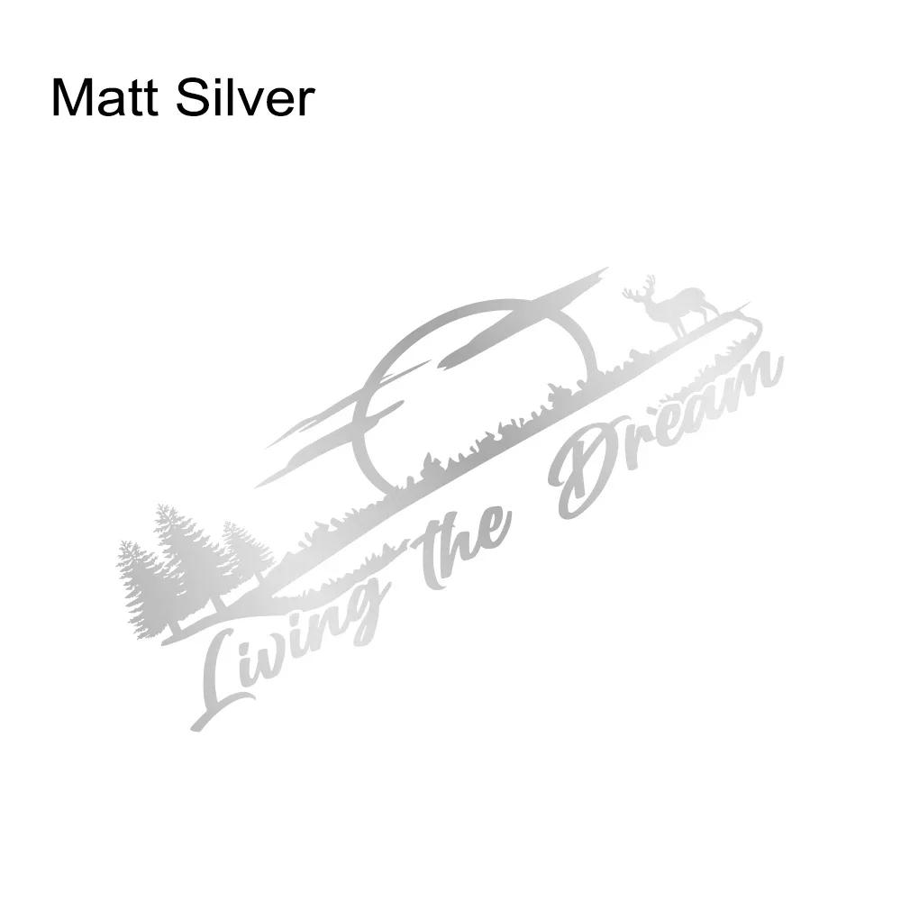 Van Hood Stickers Camper Car Bonnet Cover Graphics Living The Dream Decoration Vinyl Decals Auto Tuning Accessories