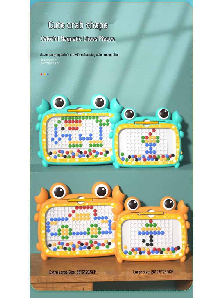 Cross-Border Magnetic Drawing Board for Toddlers: Early Education Crab Design