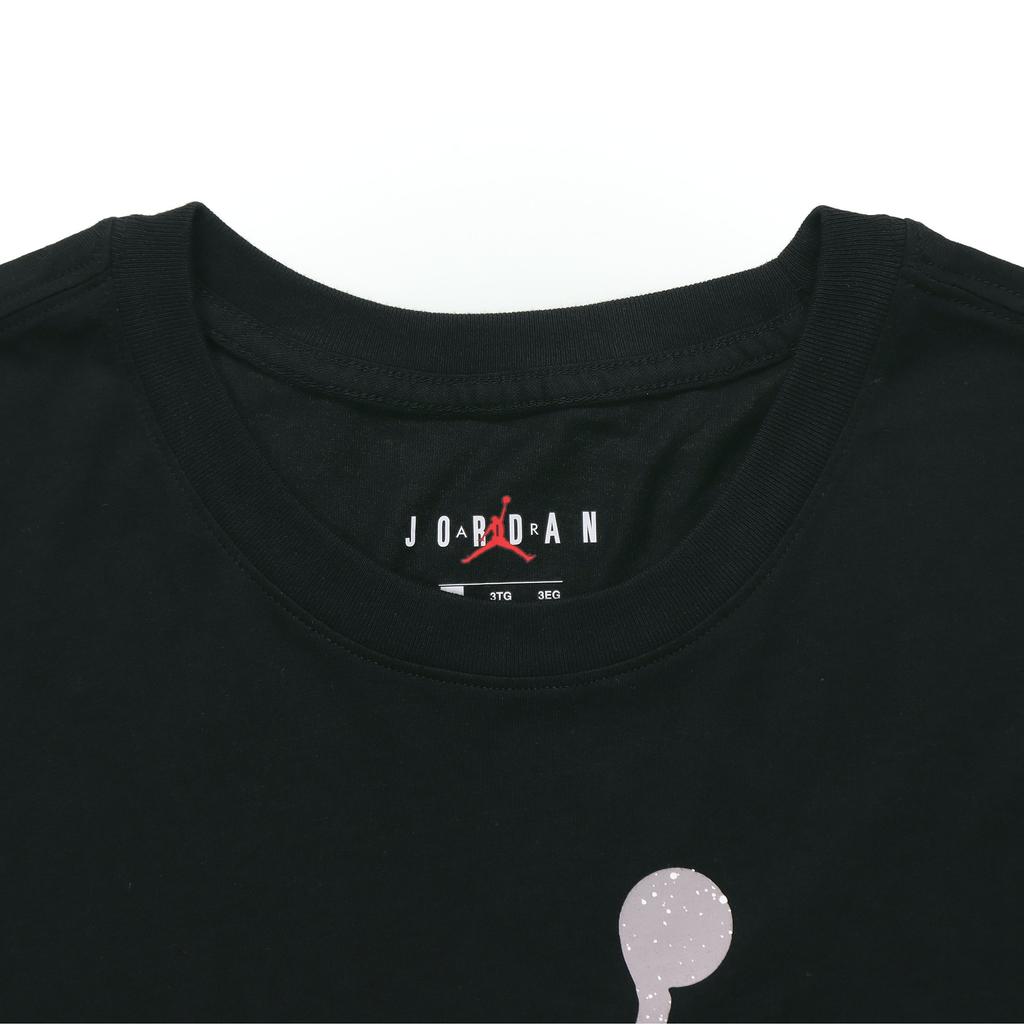 Air Jordan Jumpman Classics Logo Printed Short Sleeve TEE Men Black Men's CV1736-010