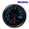 7 Colors LED Dual Display 2" 52mm Boost/Water/Volt/Air Fuel Ratio/EGT/Tachometer/Oil Temp/Oil Pressure RPM Car Gauge Auto Meter