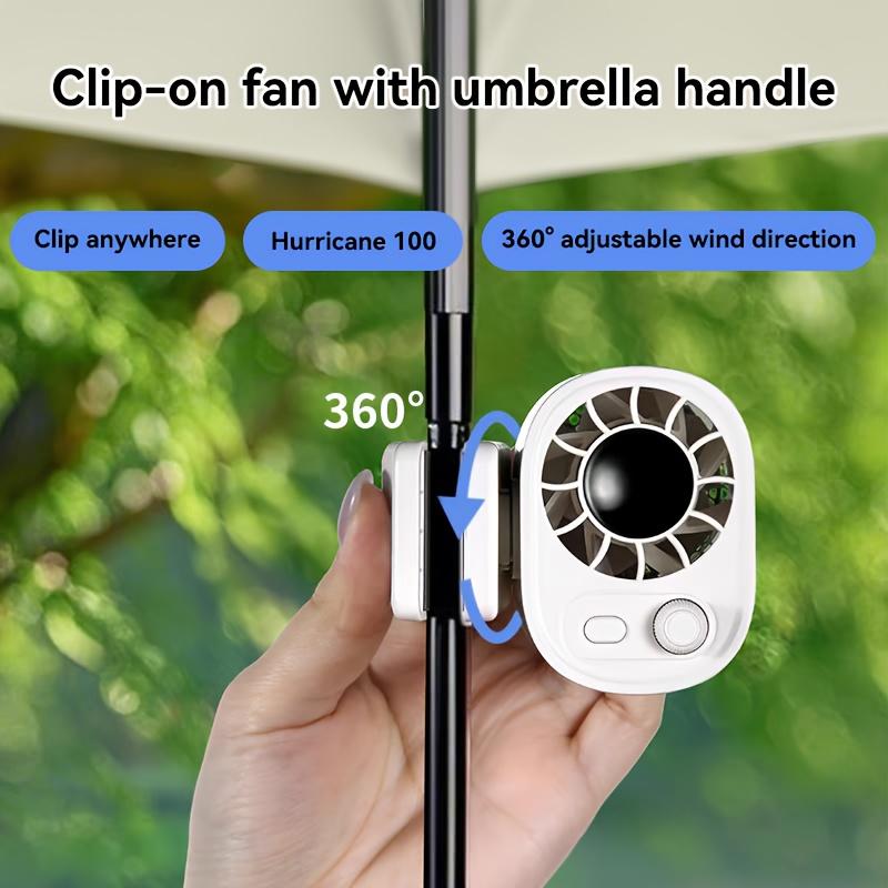 2025 High-Velocity Fan Versatile Clip-On Fan with 360° Rotation an Ideal Present for Your Loved Ones The Perfect Summer Companion