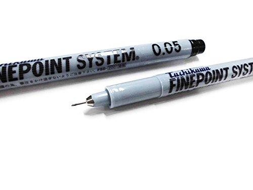 

Перманентный маркер Tachikawa Fine Point System, черный FSD-200 0,05