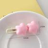 Y2k 90s Aesthetic Candy Color Star Hairpin for Woman Cute Duckbill Hair Clip