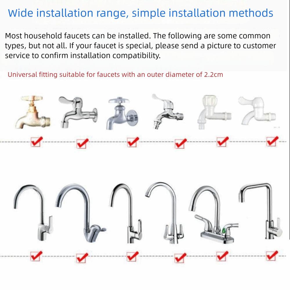 Multifunctional Universal Sink Spray Rubber Hose Portable Shampoo Spray  Cleaning Supplies