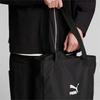 New PUMA Fabric Tote Bag Shopping Bag Shoulder Bag Handbag Regular Unisex Black 079987-01