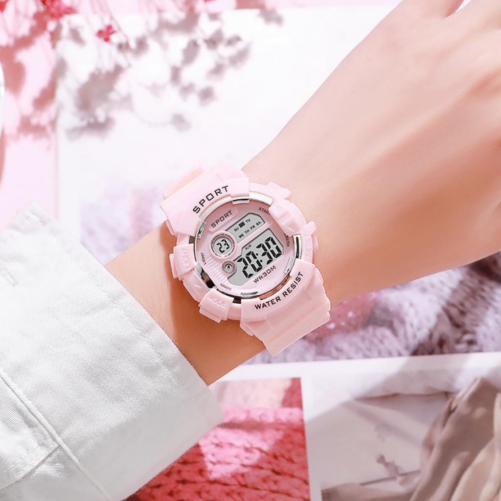 Men's Digital Watch Sports Electronic Watch With Luminous Display, Running Timer, Alarm Clock, Resistant Fitness Watch For Outdoor Activities