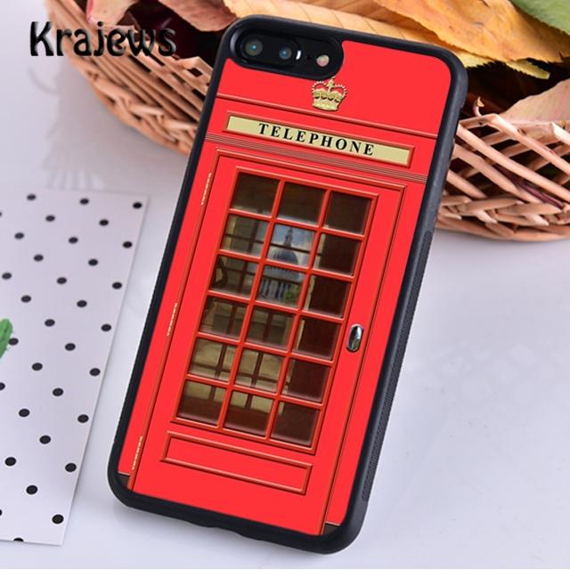 Telephone Box London Union Jack For iPhone 17 Air 16 Phone Case Cover 15 14 plus 11 12 13 pro max Fundas