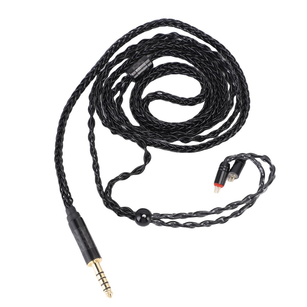 Cable Fit for KZ ZST AS10 ZSR Earphone 4.4mm Balanced Male To 2 Pin 0.78mm 16 Core Silver Plated OFC