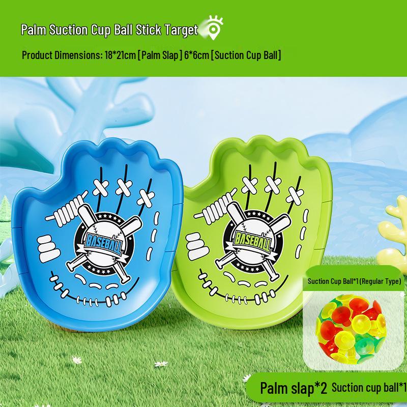 Hobby Toss & Catch Suction Cup Racket - Outdoor/Indoor Parent-Child Sticky Ball Toy