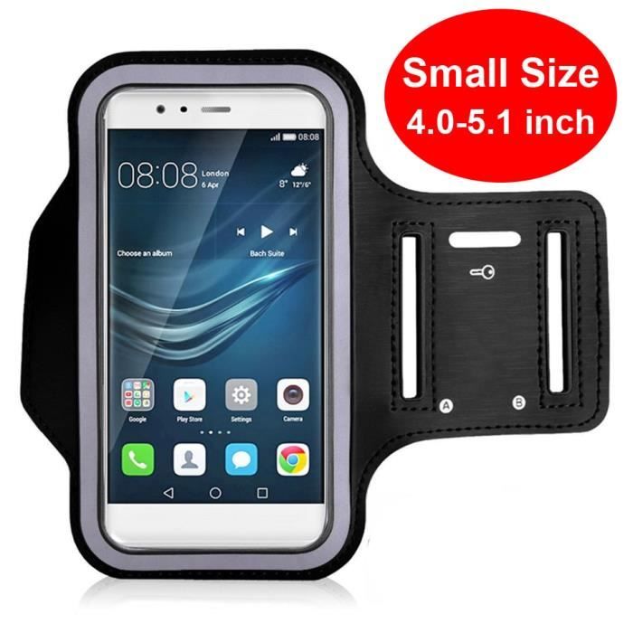 Kleine Größe (schwarz) - Sport laufendes Armband Tasche Hülle laufendes Armband für iPhone 1