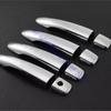 For Nissan Qashqai J11 2015- Car Accessories ABS Chrome Door Handle Cover Without Smart Key Hole Catch Cap Trim Molding 2018