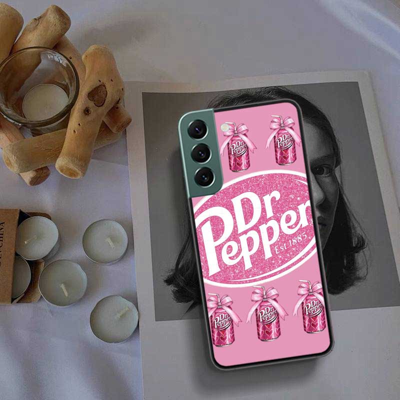 

Cherry D-Dr-P-Pepper Drink Phone Case For Samsung Galaxy S22 S25 Ultra S21 S10 Plus S26 Edge S20 S23 S24 FE Cover Silicone S Samsung S25