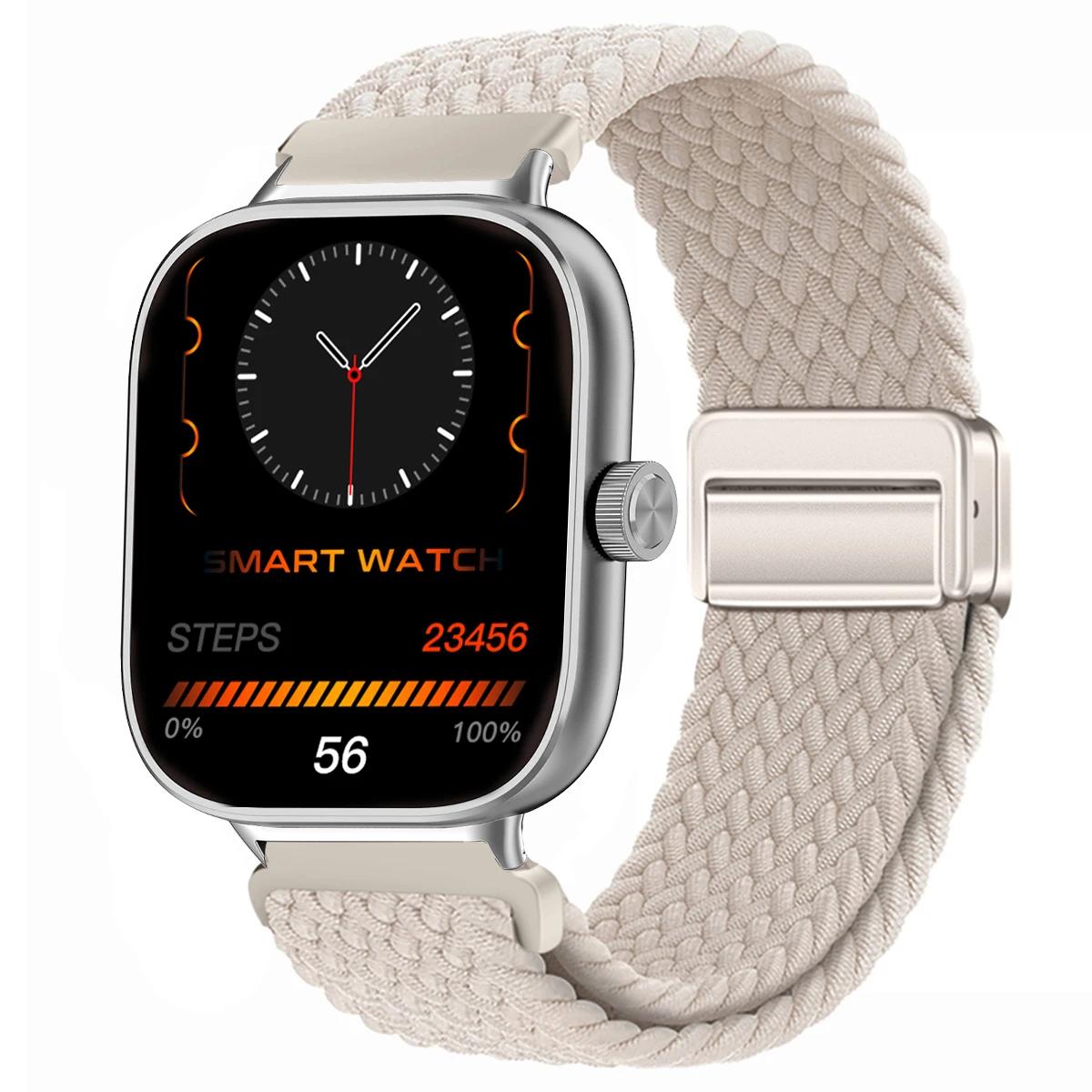 

Magnetic Loop for Xiaomi Redmi Watch 4 5 Strap Adjustable Braided Sport Nylon Replacement correa bracelet Miband 8pro 9pro band For Mi Band 8 Pro