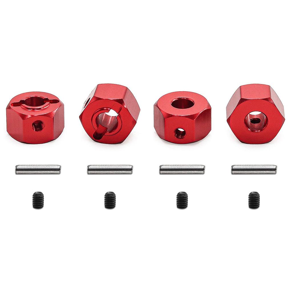 High Quality Aluminum Alloy 12mm Hex Couplers for Enhanced Control and Stability for Remote Control Cars