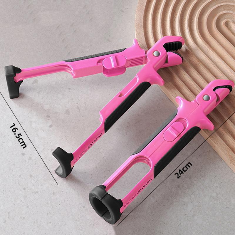 1Pcs Anti Scald Bowl Holder Clip 2 In 1 Hot Bowl Gripper Dish Lifter Clips Silicone Clamp Heat-Resistant Tongs Outdoor Tableware