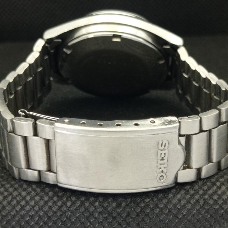 GEBRAUCHTE VINTAGE SEIKO 5 AUTOMATIK 6309A JAPAN HERREN D/D BLAU UHR 608g-a316342-9 SKU608g-a316342